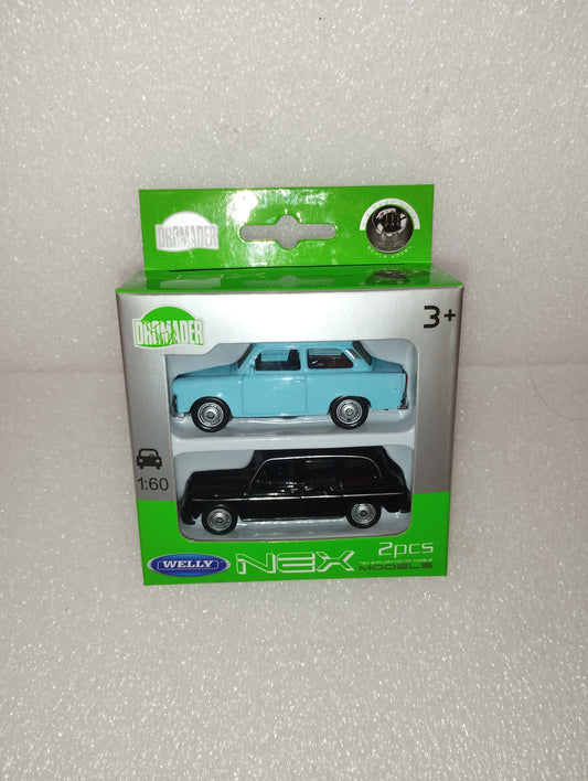 Modelli Trabant 601/Austin Taxi London Welly
Scala 1:60