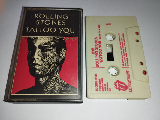 Tattoo You Rolling Stones Musicassetta
Edita nel 1981
Stampa inglese Cod.TC-CUNS 39114