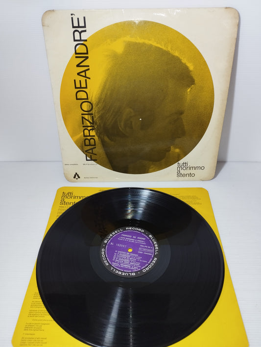 Tutti Morimmo a stento vol.2 Fabrizio De André LP 33 giri
Edito da Belldisc Cod.BB LP 32
