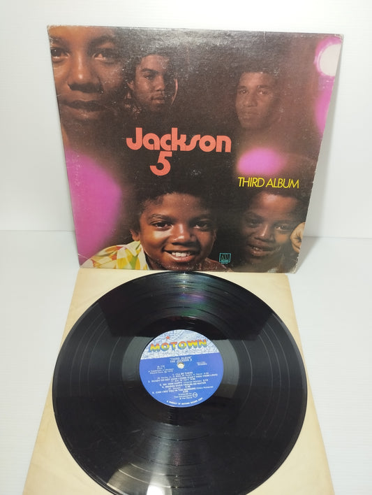 Third Album The Jackson 5 LP 33 Giri Edito nel 1970 da Motown MS-718 Stereo