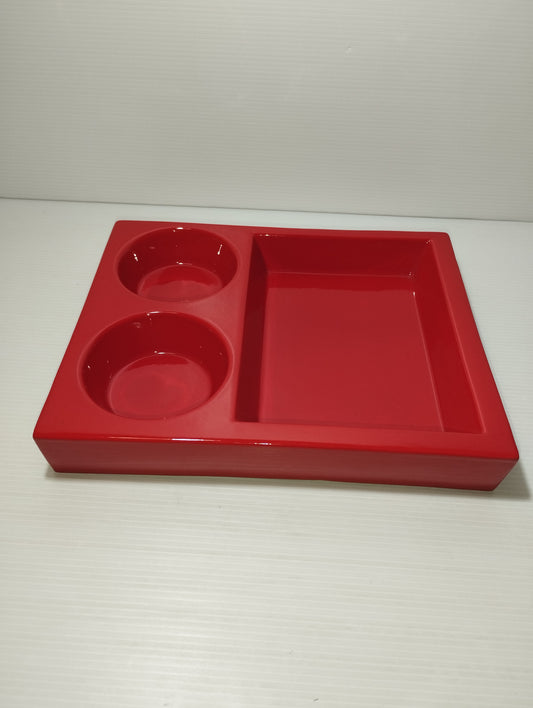 Vassoio In Ceramica
Prodotto da S.I.C. Casale M.to
Ceramica Artistica
Vintage