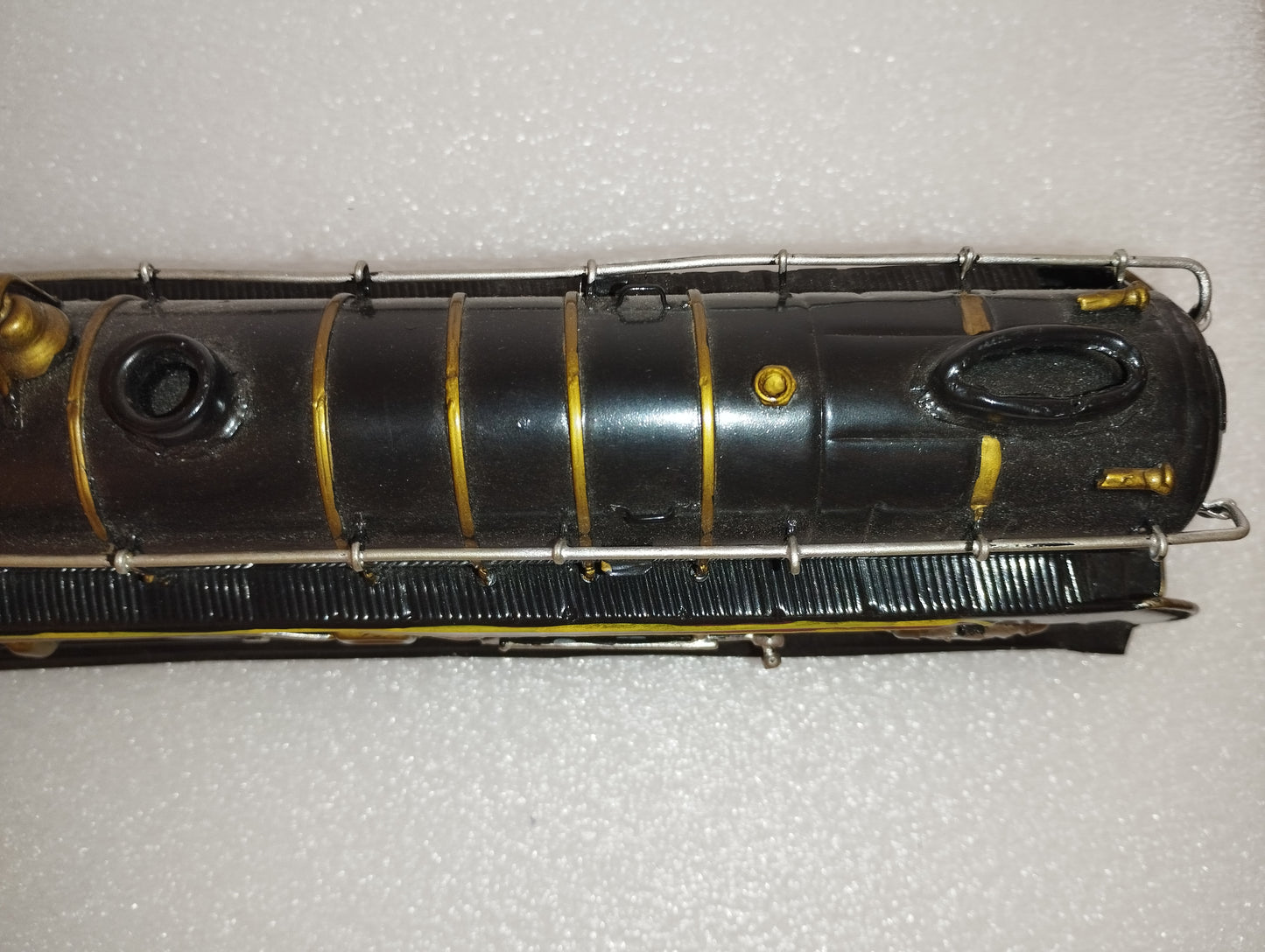 Modello Statico Di Locomotiva A Vapore In Metallo
Lunghezza cm 47,5 cm circa