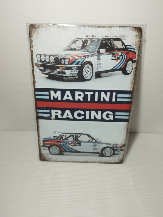 Targa Lancia Delta Rally Martini
In Metallo