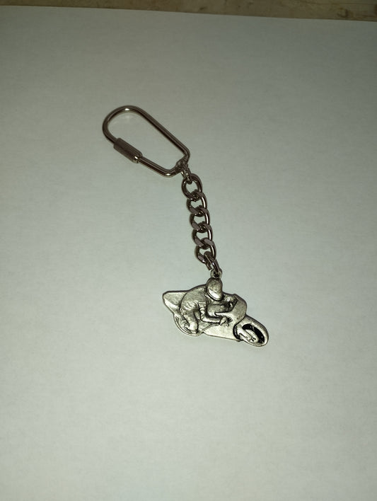 Portachiavi Federazione Motociclistica Italiana In Metallo