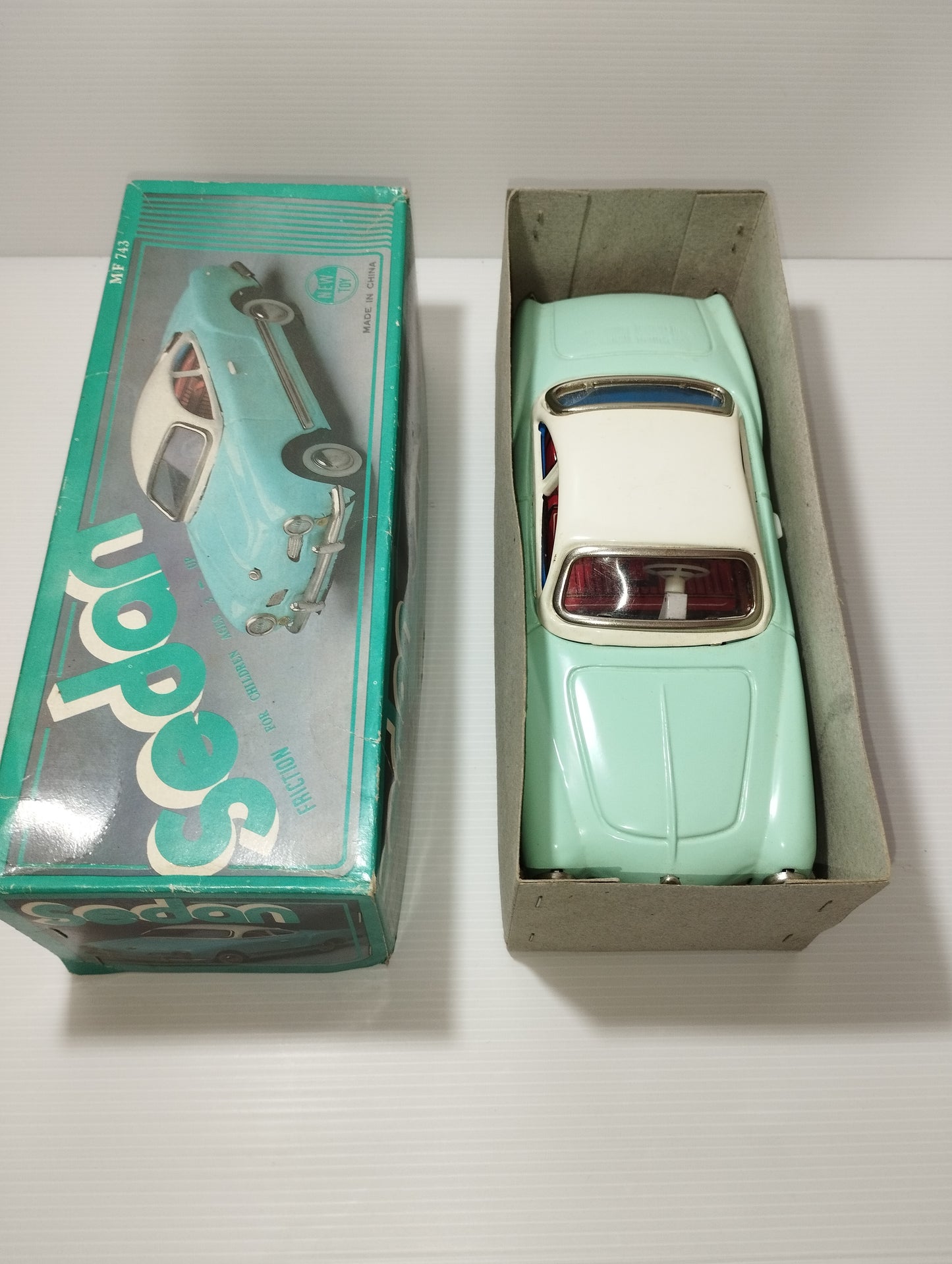 Auto Sedan In Latta
Prodotta New Toy cod. MF 743 in latta