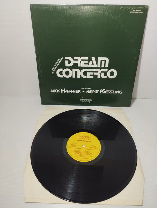 Dream Concerto Jack Hammer /Heinz Kiessling LP 33 Giri
Edito nel 1981 da Devega Records Cod.DVG-ST 8122