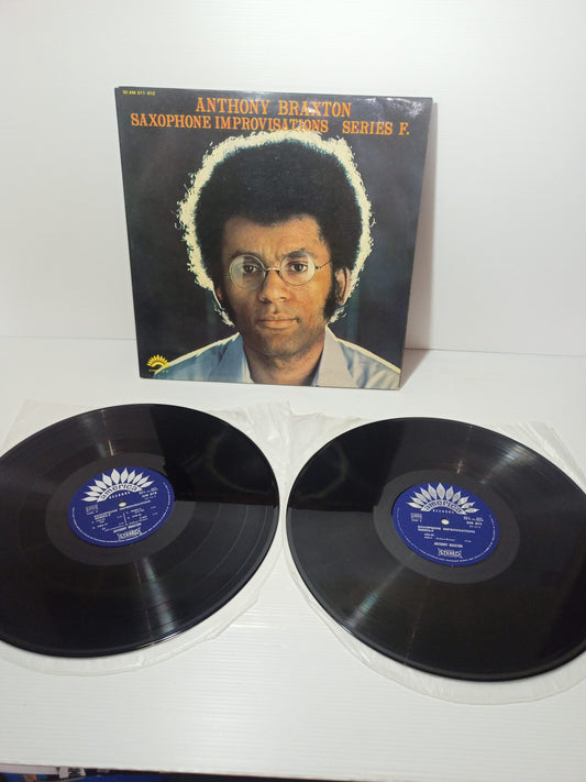 Saxophone Improvisations Series F Anthony Braxton 2 LP 33 giri