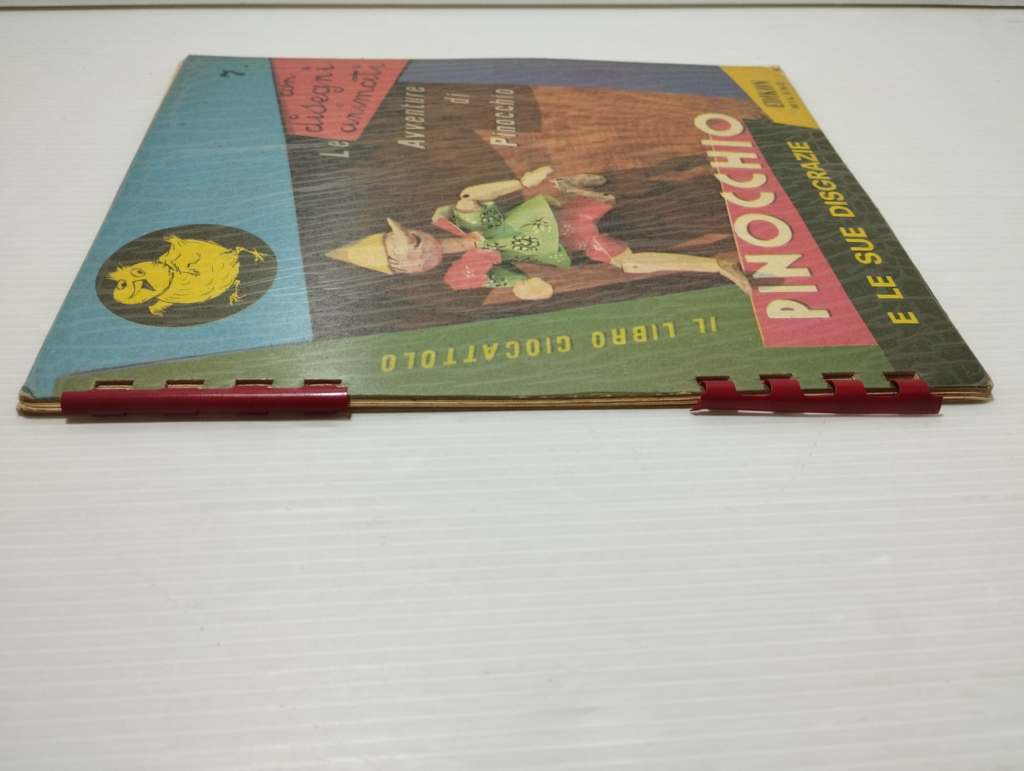 Pinocchio E Le Sue Disgrazie 1963
Collana disegni animati.No occhialino