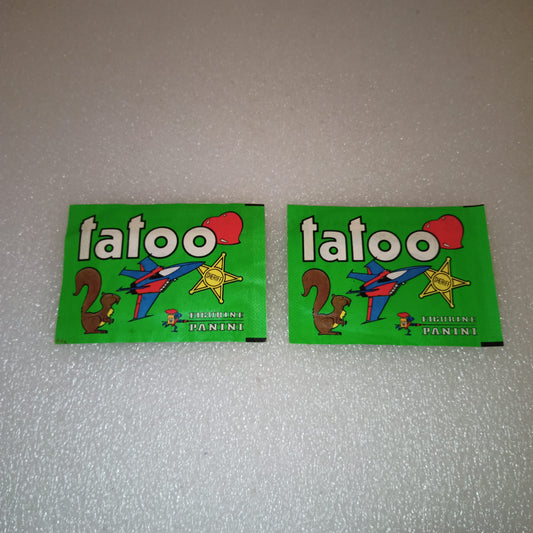 2 Bustine Tatoo Figurine Panini
Anno 1980