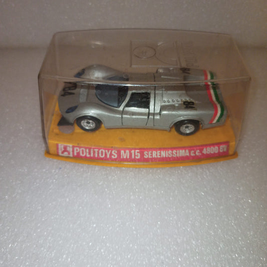 Serenissima c.c.4800 8V
Politoys M 15
Made in Italy
Scala 1:43