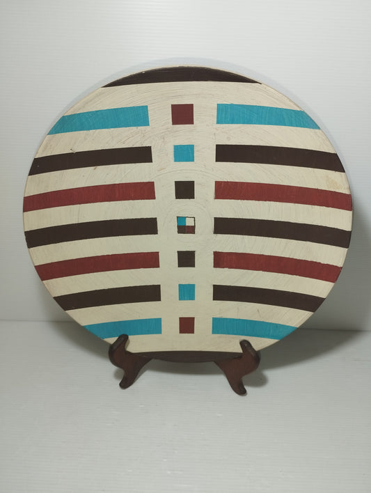 Piatto Artistico in legno
Realizzato e decorato da Giusy Chiolo.