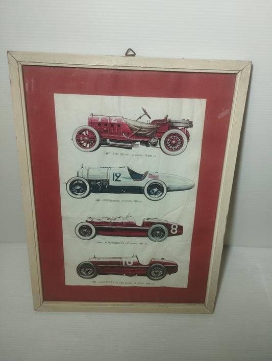 Quadro Auto Da Corsa Stampa Vintage
Dimensioni 31,5 x 23,5
