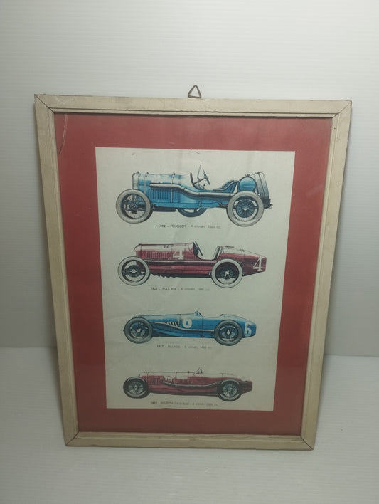 Quadro Auto Da Corsa Stampa Vintage
Dimensioni 31,5 x 23,5