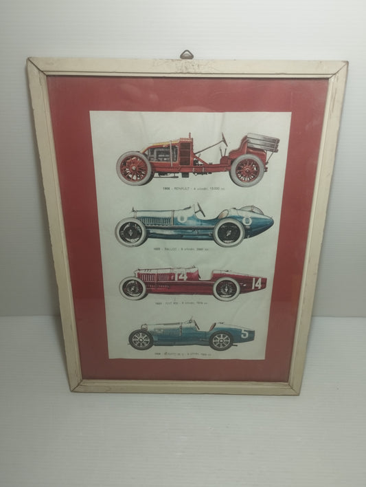 Quadro Auto Da Corsa Stampa Vintage
Dimensioni 31,5 x 23,5