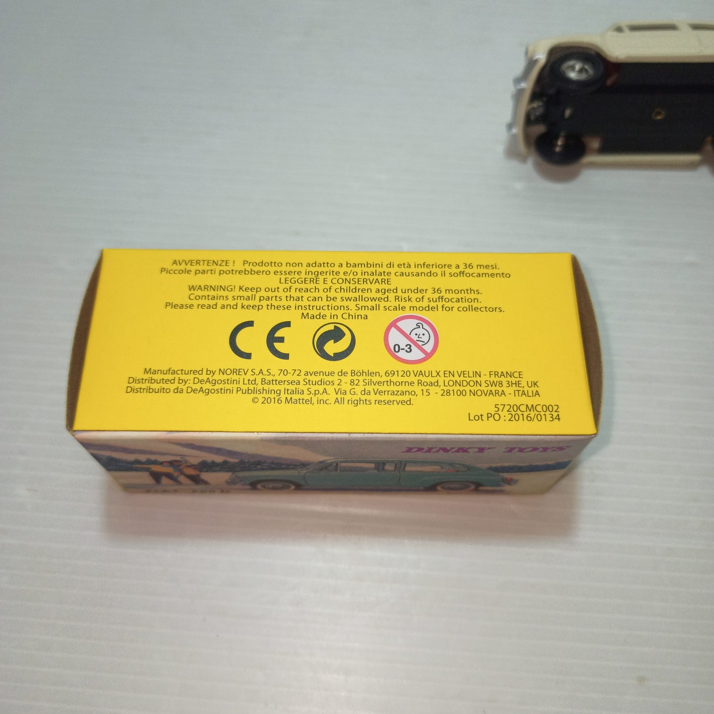 Fiat 600 D Dinky Toys
Norev De Agostini
Scala 1:43