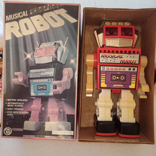 Musical Robot
Prodotto da HC
Da Riparare
In Plastica
Anni 80
