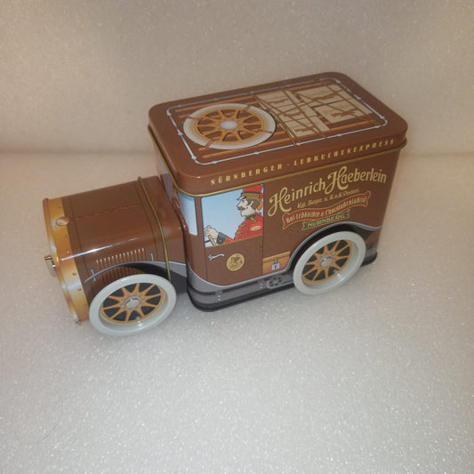 Furgone/Scatola In Latta Con Carillon