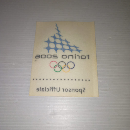 Vetrofania Olimpiadi Torino 2006
Sponsor Ufficiale
Misure 10 x 7 Cm