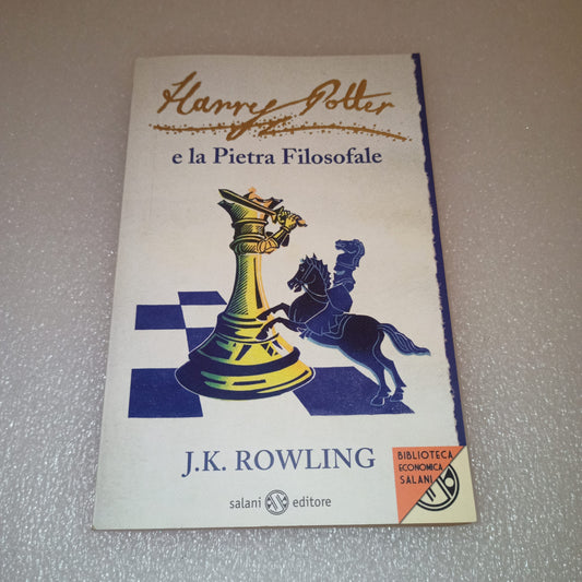 Harry Potter E La Pietra Filosofale
Biblioteca Economica Salani Editore
Anno 2011