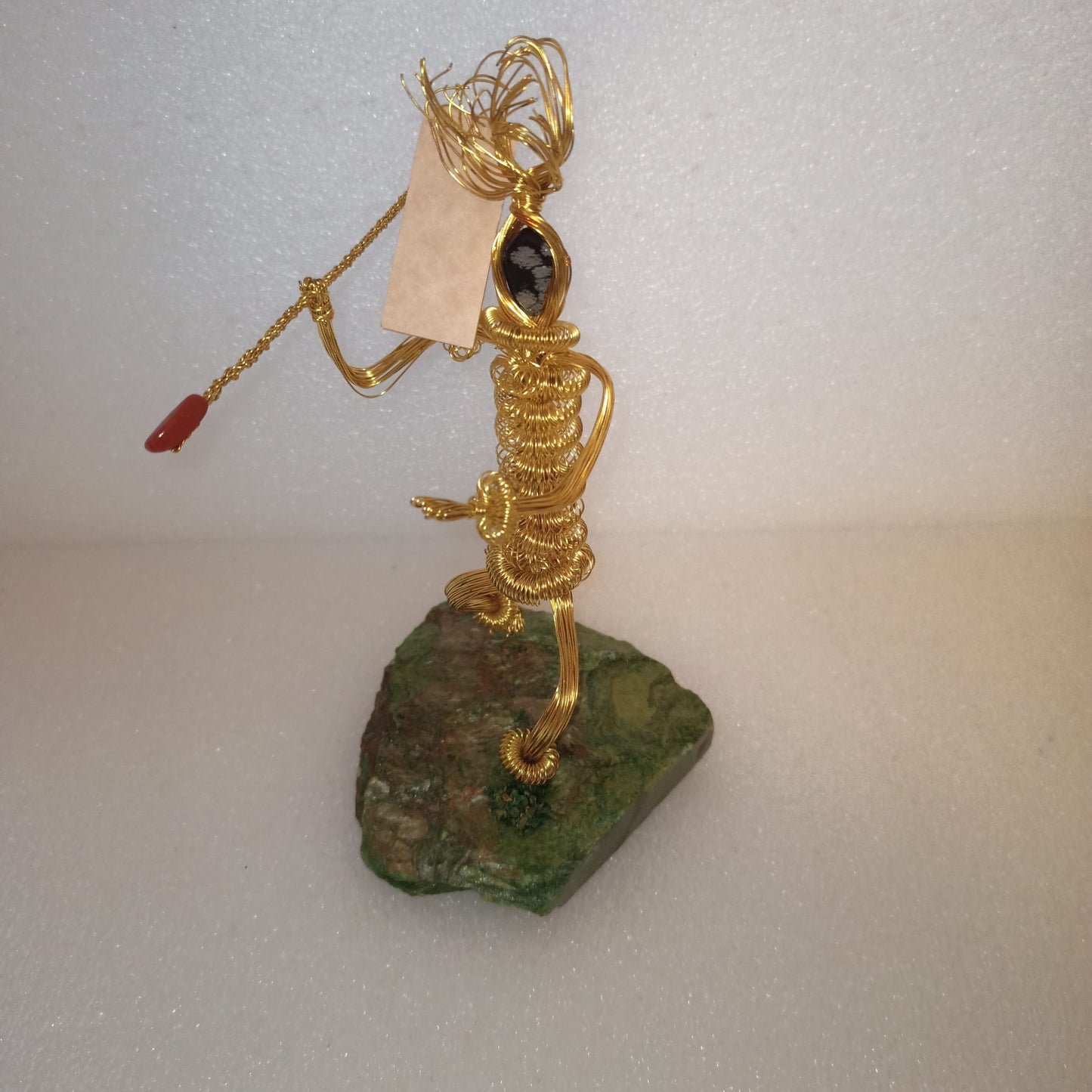 Scultura Africana In Metallo E Pietra
Made in South Africa
Altezza scultura 20 cm circa