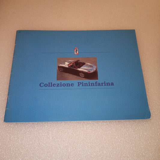 Catalogo Collezione Pininfarina
Edito nel 1996 da Nada Editore