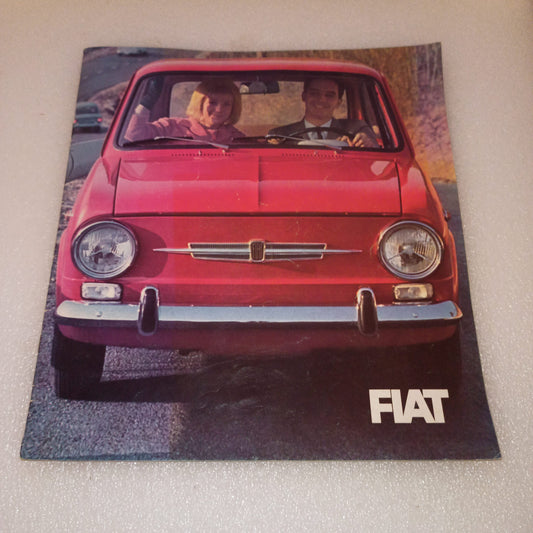 Fiat Opuscolo Pubblicitario Multilingua
Originale Anni 60