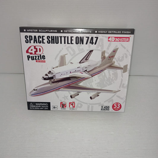 Space Shuttle On 747 Puzzle 4D Master
Made in China
Scala 1:450