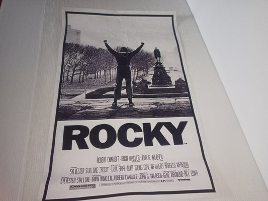 Rocky Stampa Su Tela 42 x 27 Cm