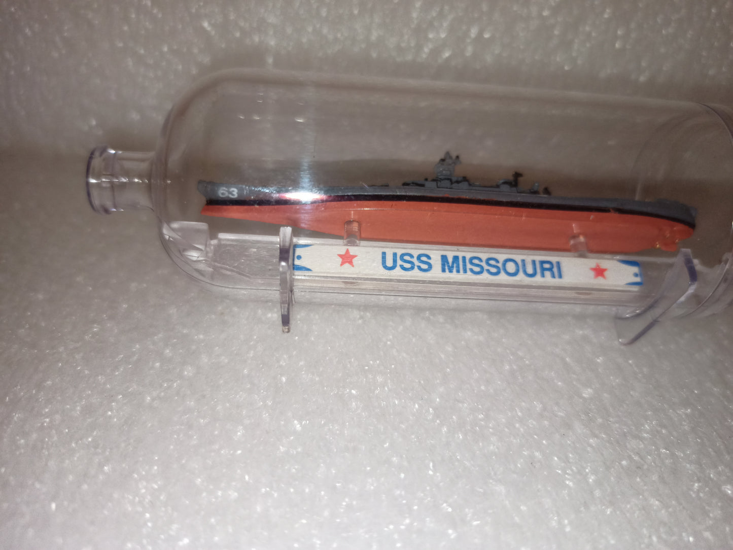 USS Missouri In Bottiglia
Galoob 1991
In plastica