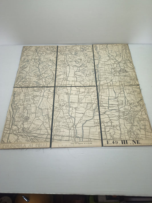 Antica Cartina Telata Colognola Ai Colli scala 1:25.000
Primi del novecento
Dimensioni carta 40 x 39 cm circa
Rara