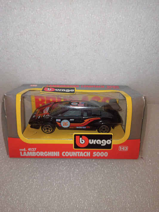 Lamborghini Countach 5000 Bburago
Scala 1:43
Made in Italy
Cod.4127