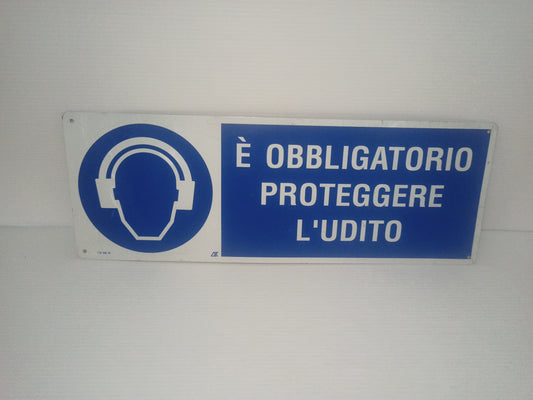 Cartello Segnaletico Sicurezza In Metallo
Misure 34,5 x 12,5 cm