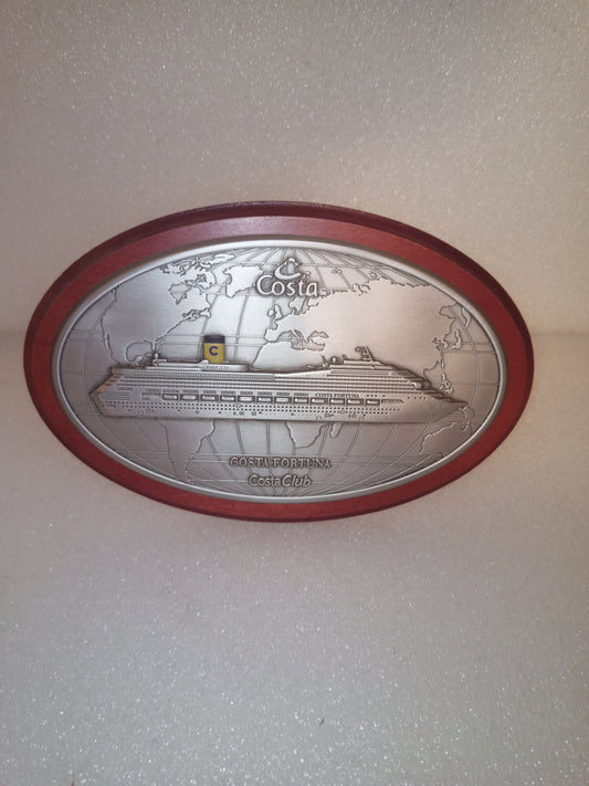 Targa Costa Fortuna Costa Club In Metallo e Legno
Made in Italy