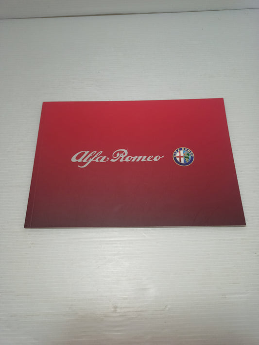 Alfa Romeo libretto pubblicitario Passione Corse