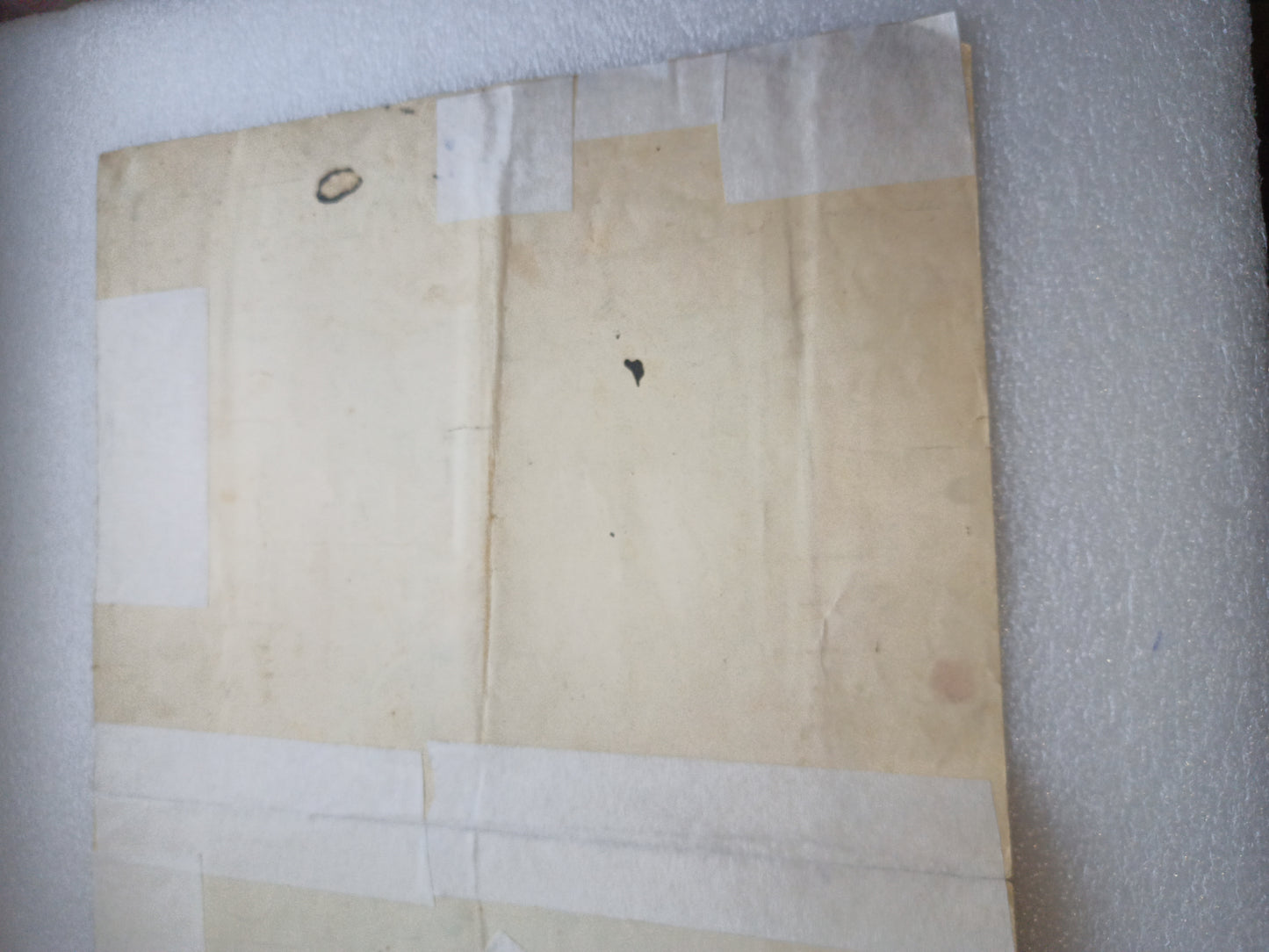 Antico Attestato Nozze D'oro