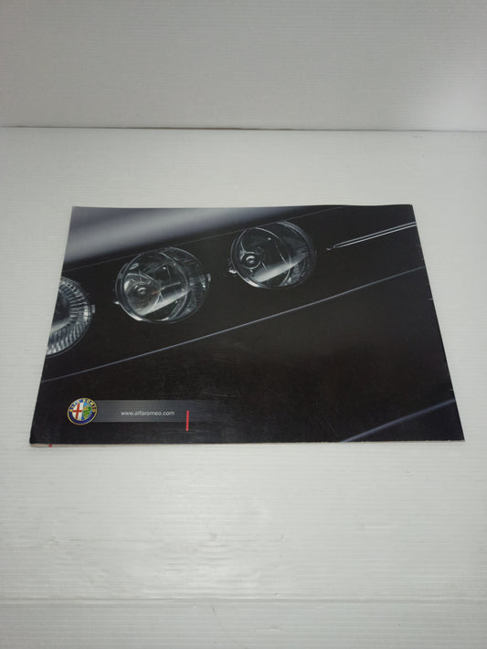 Alfa Romeo 159 Depliant Pubblicitario