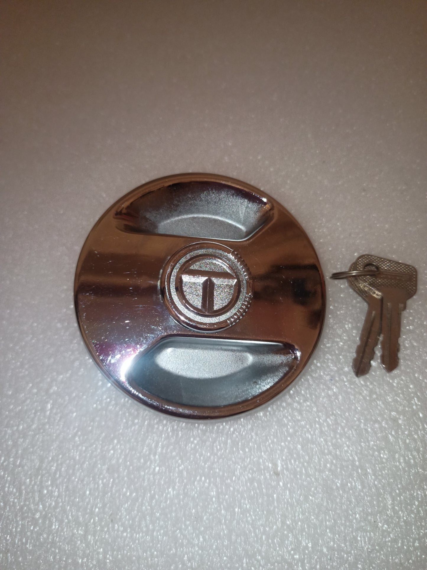 Talbot Tappo in metallo Cromato Serbatoio Benzina Vintage