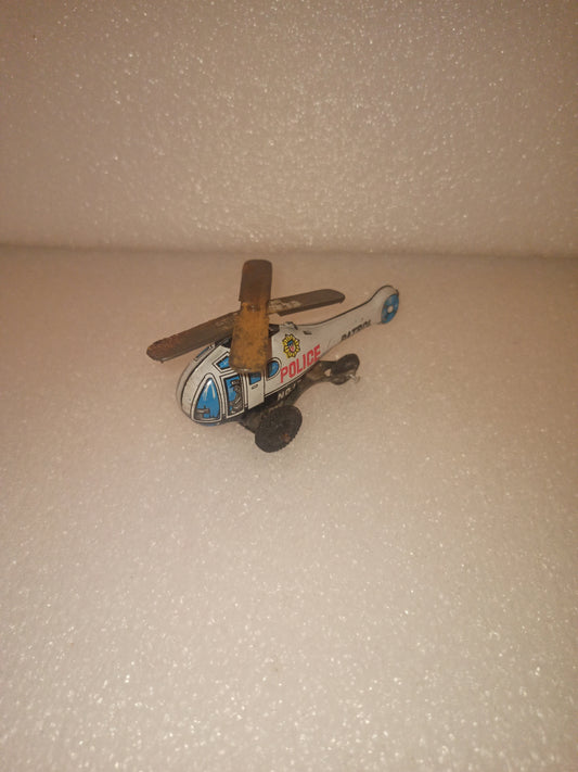 Elicottero Police In Latta Anni 60
Made in Japan