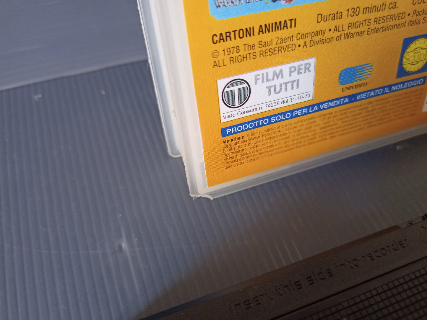 VHS The Lord of the Rings Animated Film Cartoon