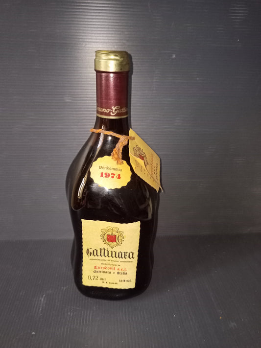 Bottiglia vino Gattinara Eurodovil, 1974