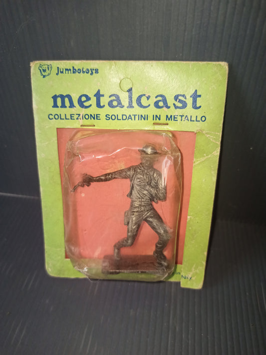 Jumbotoys Cowboy metal toy soldier, original from the 60s and 70s