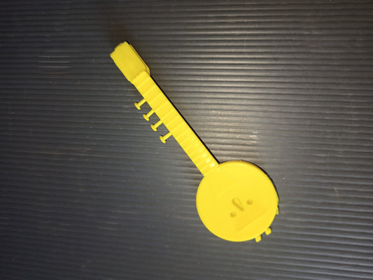 Banjo in plastica Strumenti Musicali Mulino Bianco, originale 1987