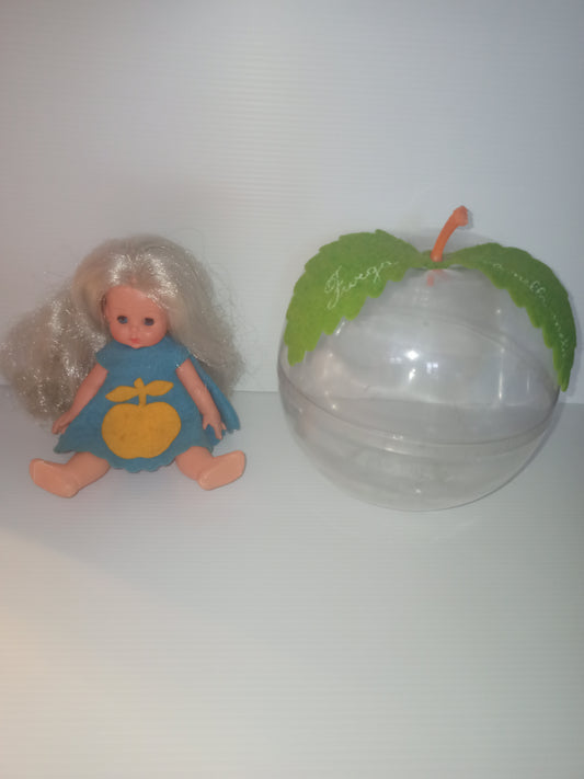 Eva Nella Mela doll, original Furga from the 70s