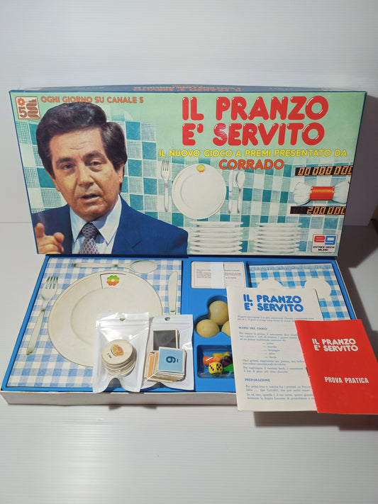 Gioco Il Pranzo è servito, EG originale anni 80