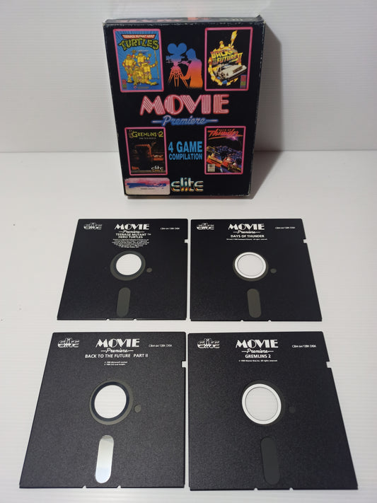 Videogiochi Movie Premiere CMB Commodore 64, anni 90 LEGGI DESCRIZIONE