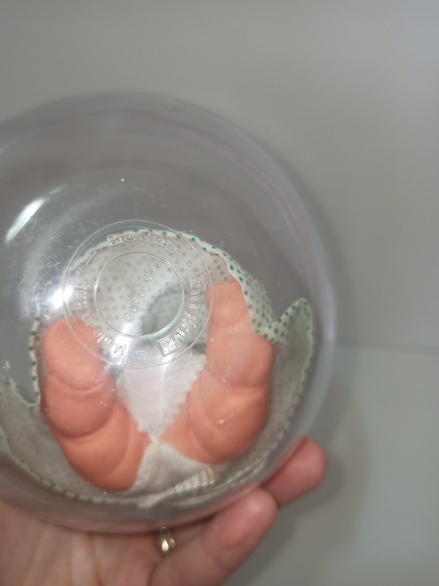 Cacio doll with pear, original Furga from the 70s