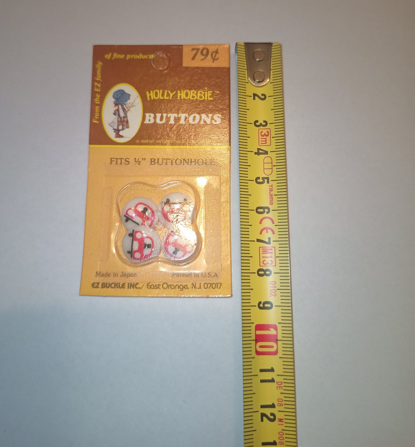 Holly Hobbie small buttons, 1970s SEE PHOTOS