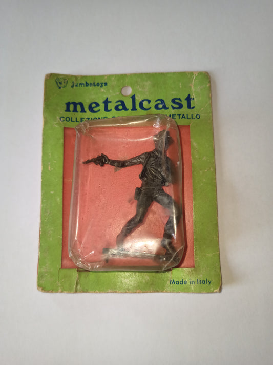 Soldatino Jumbotoys Cowboy in metallo, originale anni 60-70