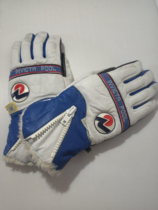 Guanti uomo da sci Invicta Ingemar Stenmark anni 80 LEGGI DESCRIZIONE