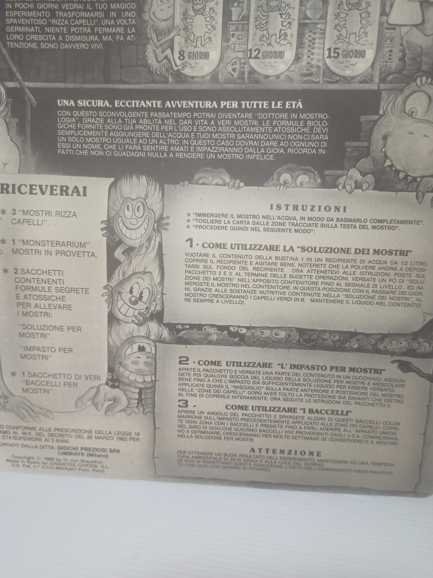 Gioco Dr. Mefisto, Giochi Preziosi anni 80